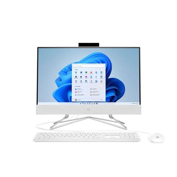 کامپیوتر ال این وان اچ پی 200G4EA پردازنده i5 1235U رم 8 گیگابایت حافظه256گیگابایتSSD و یک ترابایت HDD اینتل فول اچ دی 21.5 اینچ 